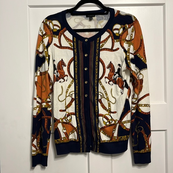 Talbots Sweaters - Talbots Equestrian cardigan Medium